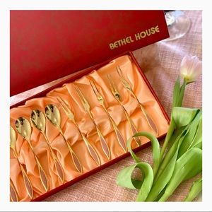 Bethel House petite appetizer forks & spoons